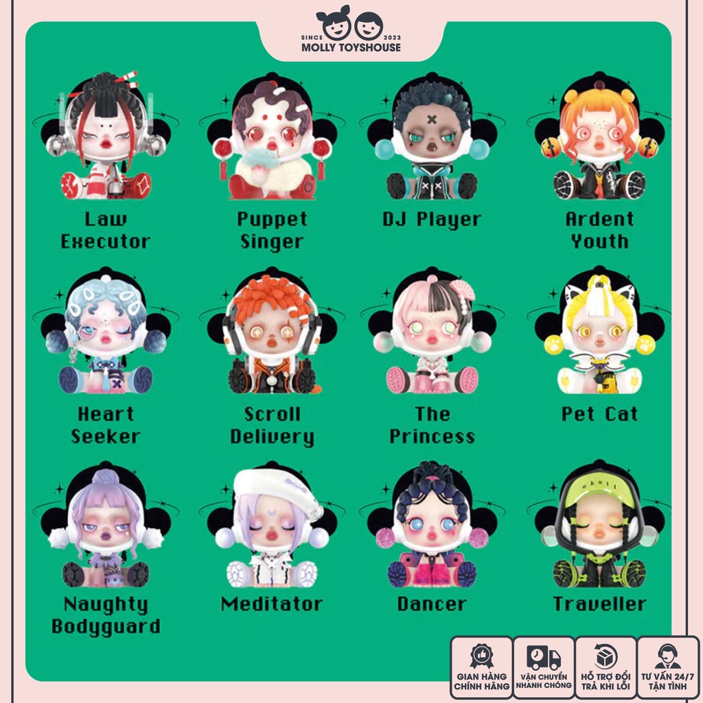 Blindbox SkullPanda City Of Night