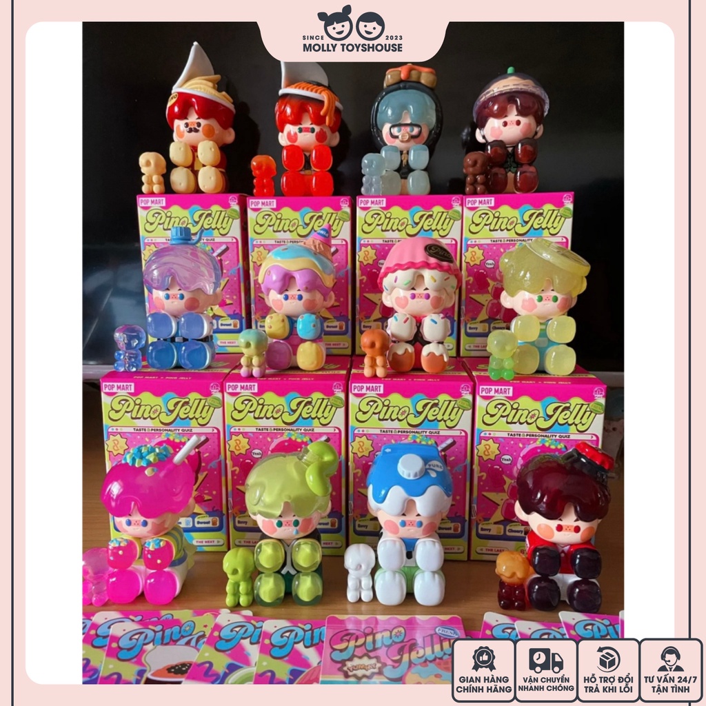 Blindbox PINO JELLY Taste ＆ Personality Quiz Series Figures