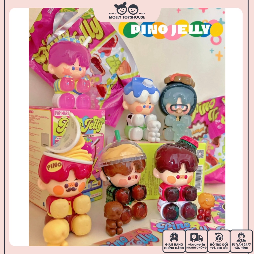 Blindbox PINO JELLY Taste ＆ Personality Quiz Series Figures