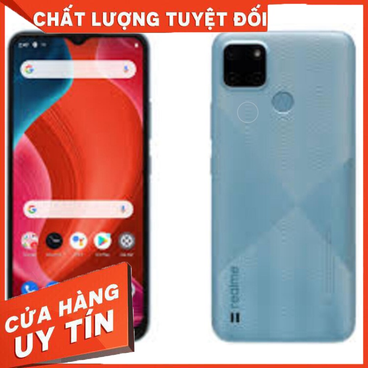 Điện thoại giá rẻ Realme C21Y 2sim ram 4G/64G Chính Hãng, Bảo hành 12 tháng - TNN 02