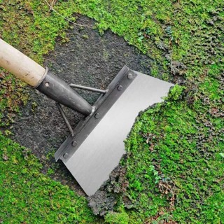 Xẻng lưỡi bằng - xẻng hót đất cát dọn sân vườn tiện lợi - xẻng phẳng