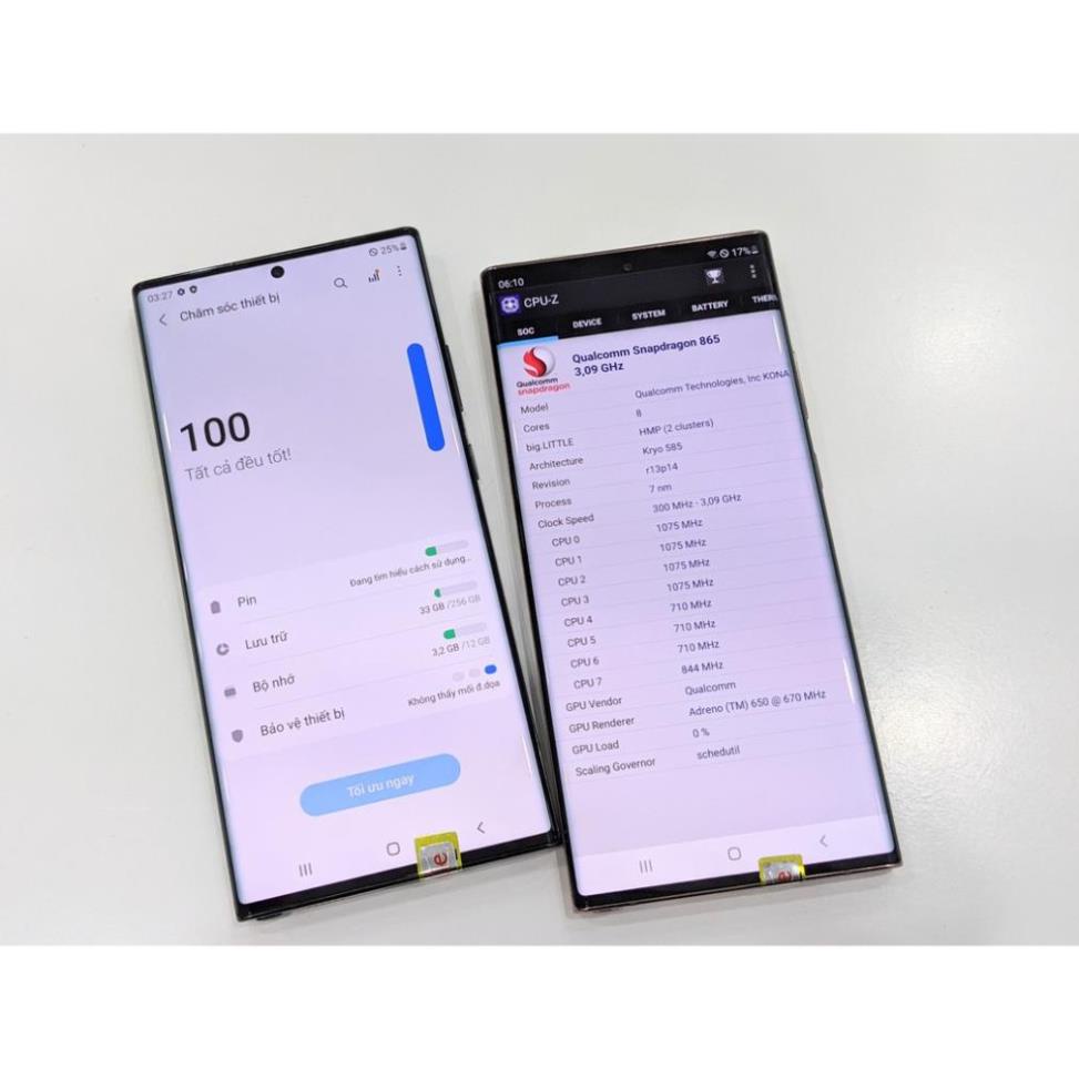 Điện Thoại Samsung Galaxy Note 20 Ultra 5G 2 sim Snapdragon 865 ram 12GB/256GB Màn 120HZ