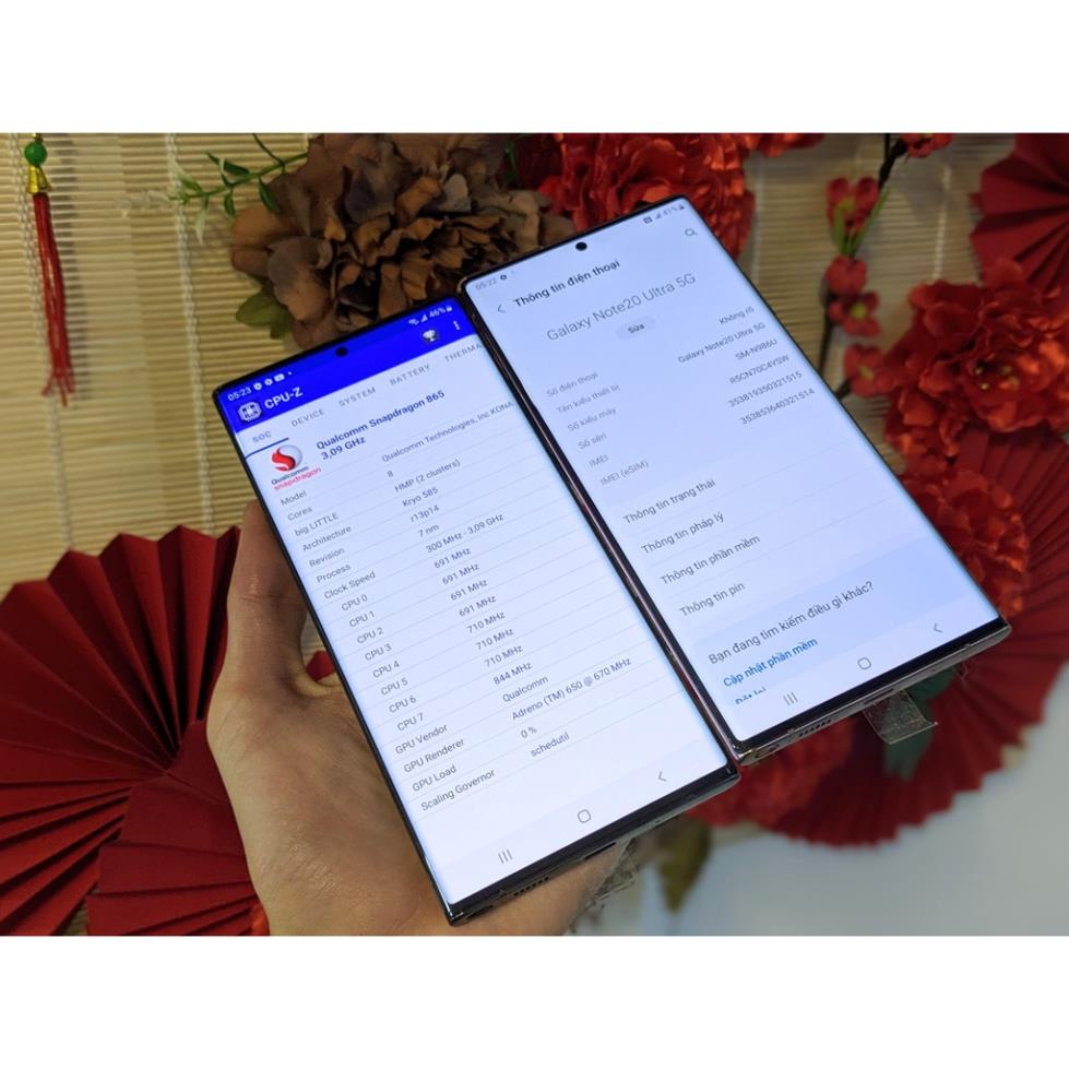 Điện Thoại Samsung Galaxy Note 20 Ultra 5G 2 sim Snapdragon 865 ram 12GB/256GB Màn 120HZ