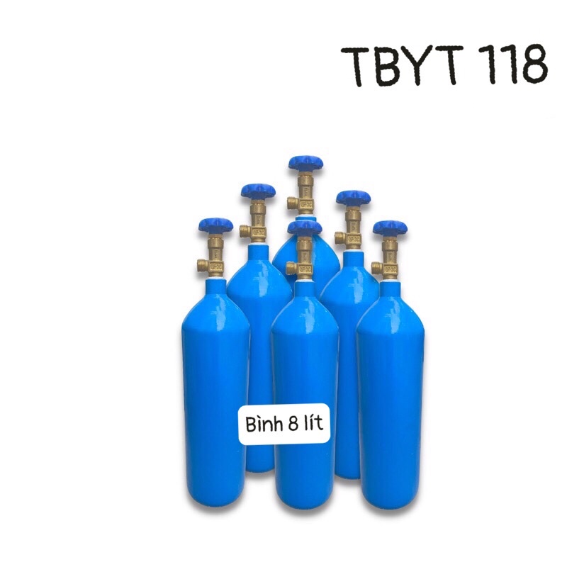 Bình oxy y tế 8 lít