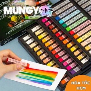 Phấn màu gallery mungyo hàn quốc - hộp xanh lá - artists's soft pastels