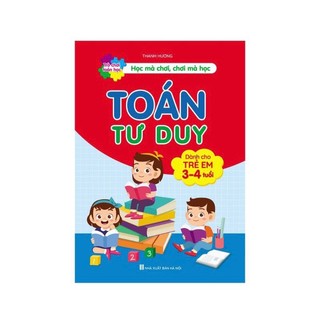 Sách - toán tư duy cho bé 3-4 tuổi