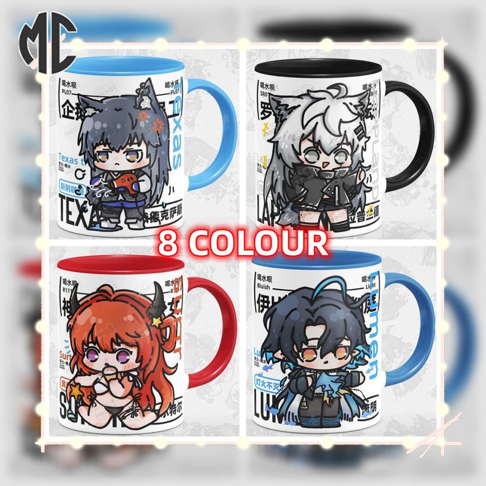 Mug ark tomorrow (8 lựa chọn) lapland texas lumens descouter anime ceramic water cup có nắp