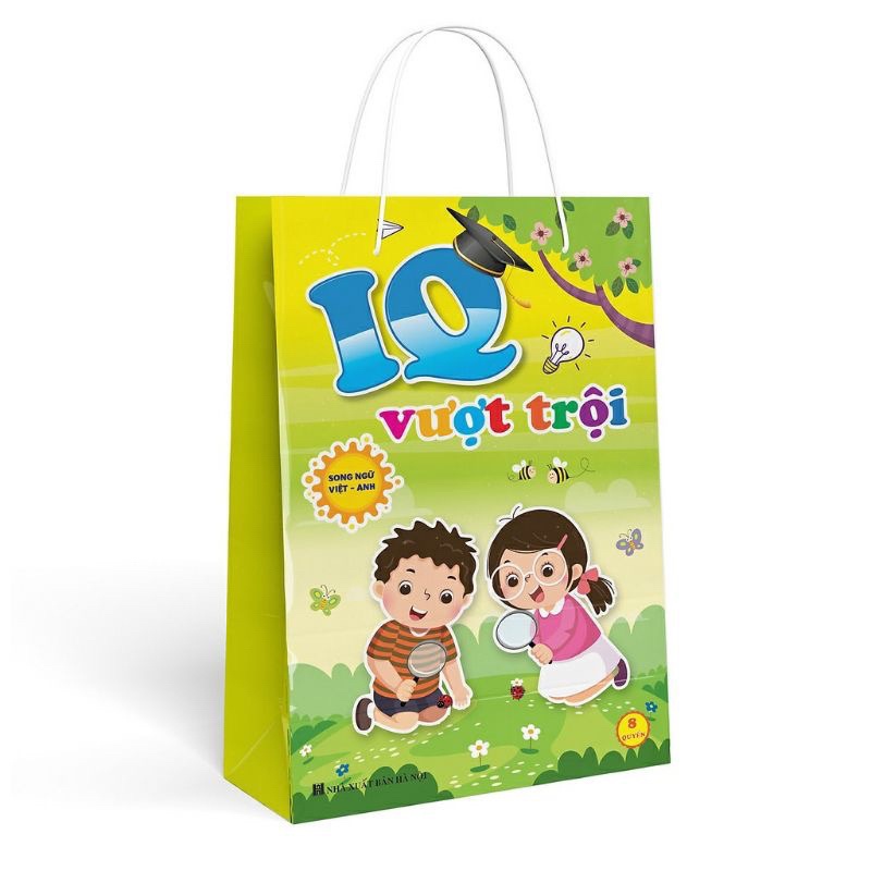 Sách - IQ vượt trội - IQ booster (Bộ 8 Cuốn)