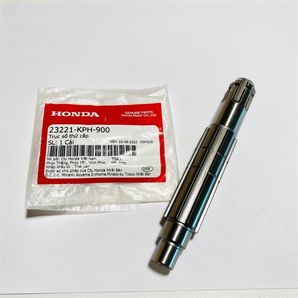 Trục số thứ cấp Future 2 / Neo / X / Fi Zin Honda - 23221KPH900