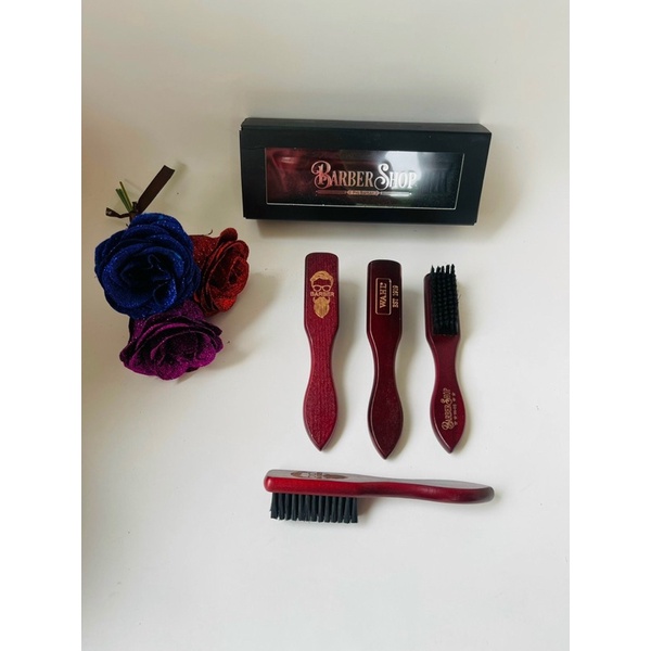 Chổi phủi gỗ Wahl Chuyên Fade Cắt Tóc Nam barbershop