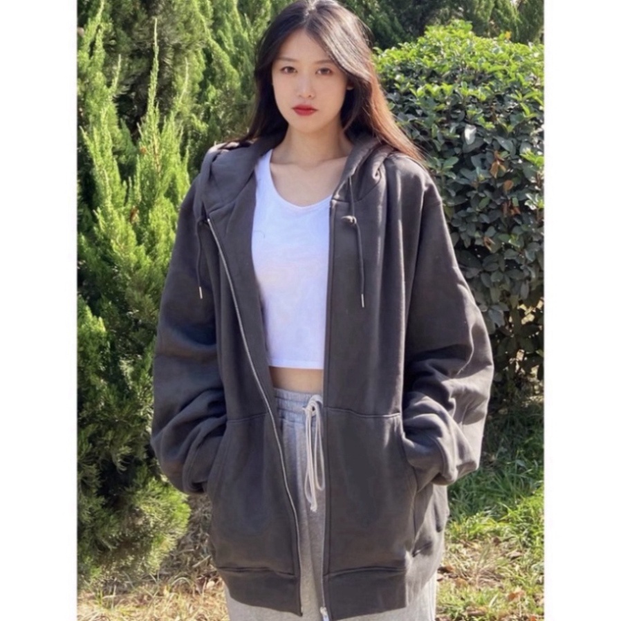 Áo KHOÁC Hoodie TRƠN 4 Màu Nam Nữ Ulzzang Unisex | BigBuy360 - bigbuy360.vn