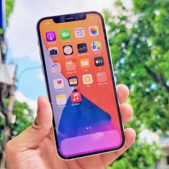 Điện thoại l.p 12 bộ nhớ 256GB - Hàng mới bảo hành 12 tháng - Tặng kèm cáp sạc tai nghe K9Q