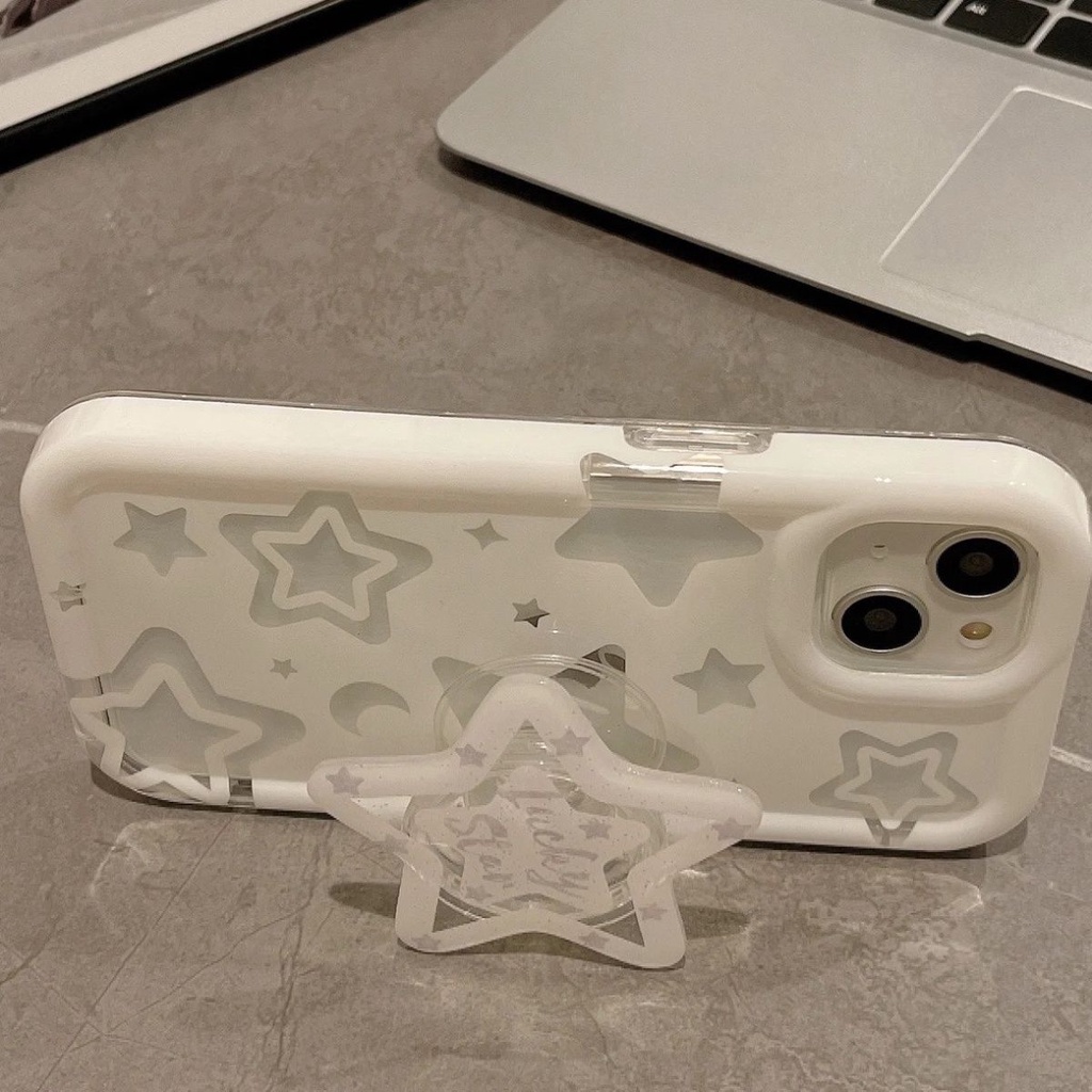 Ốp lưng apple 14 / 13promax phone case 12 / 11pro star phone case iphone xr / xs / 7 / 8p shock-resistant case