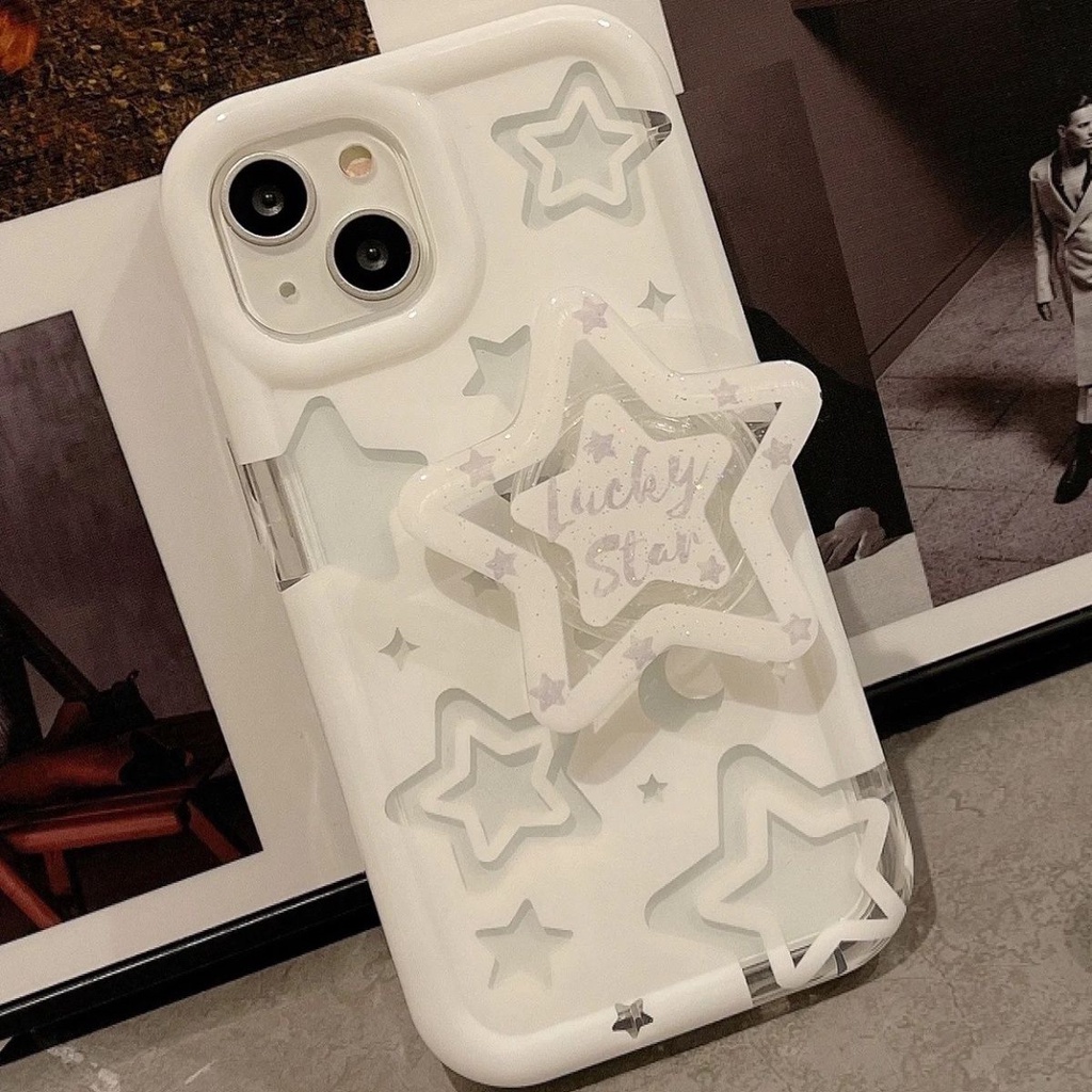 Ốp lưng apple 14 / 13promax phone case 12 / 11pro star phone case iphone xr / xs / 7 / 8p shock-resistant case