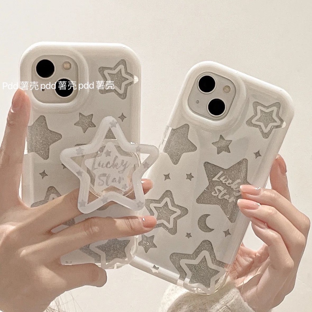 Ốp lưng apple 14 / 13promax phone case 12 / 11pro star phone case iphone xr / xs / 7 / 8p shock-resistant case