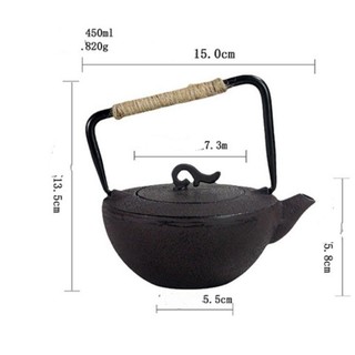 ẤM ĐUN NƯỚC BẰNG GANG KIỂU NHẬT