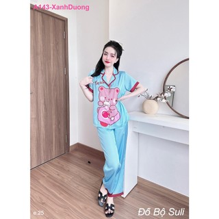 Bộ Dài Pijama Lụa Latin A143 - Đồ Bộ Suli