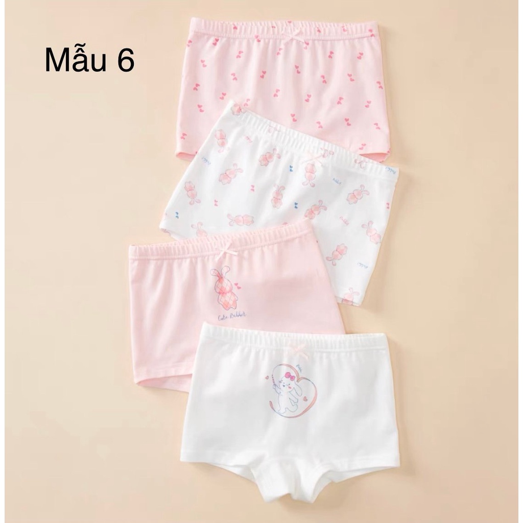 Set 4 chip đùi Bé Gái nhiều mẫu size 100 - 160