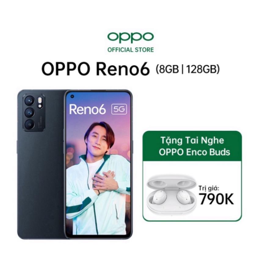 Điện thoại Oppo Reno6 5G  - Đại lý phân phối chính hàng - Bảo hành 24 tháng