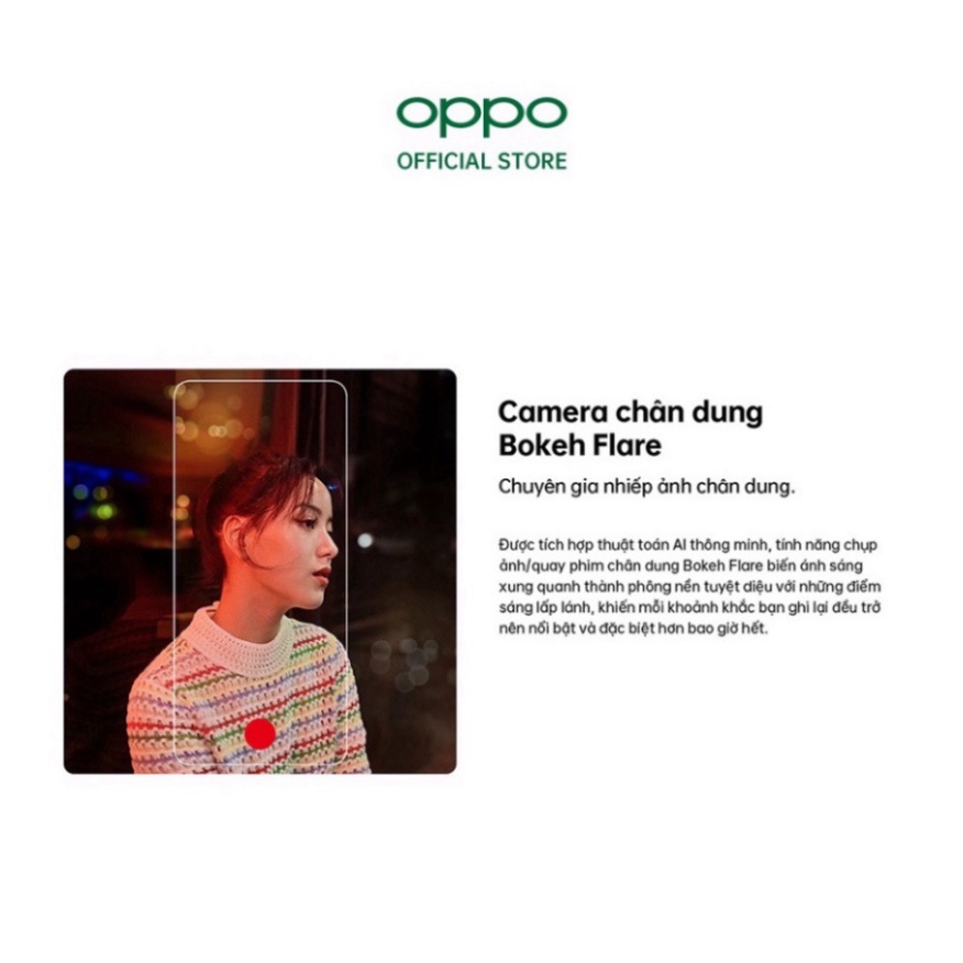 Điện thoại Oppo Reno6 5G  - Đại lý phân phối chính hàng - Bảo hành 24 tháng