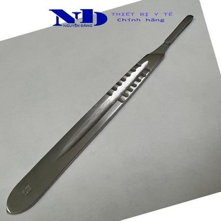 ✅ cán dao mổ thép không gỉ số 4 hàng pakistan, cán dao mổ y tế số 4, cán dao mổ phẫu thuật số 4
