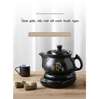 Nồi sắc thuốc y học Trung Quốc hoàn toàn tự động đun sôi súp Chảo chiên hộ gia đình sử dụng kép hầm cổ truyền soong
