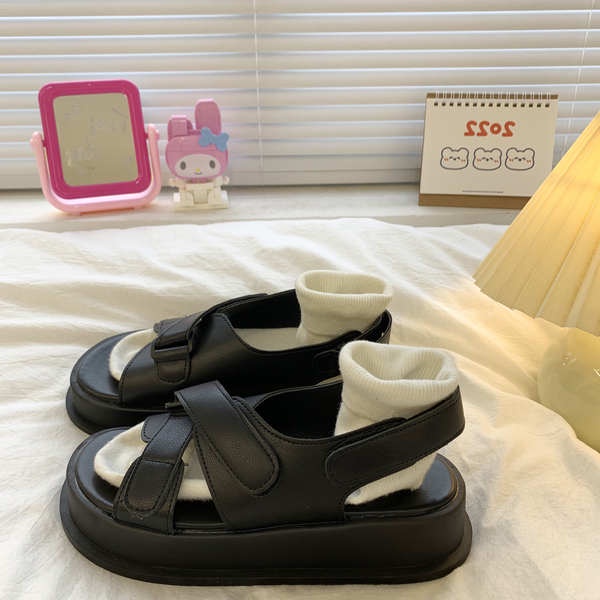 Sandal Quai Dán Đế Dày Thời Trang Mùa Hè Mới Cho Nữ