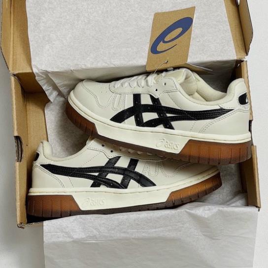 Giày Thể Thao Asics Court MZ Cream Black Gum Full Box phong cách vitange hot 2023