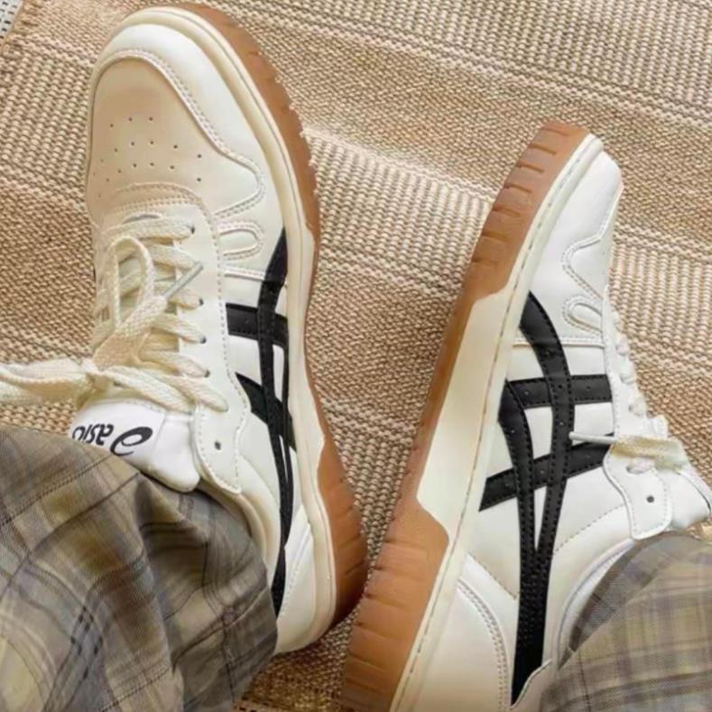 Giày Thể Thao Asics Court MZ Cream Black Gum Full Box phong cách vitange hot 2023