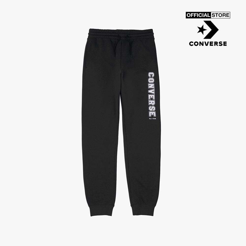 CONVERSE - Quần jogger nam lưng thun AS Screen Print 25410-A01-0050