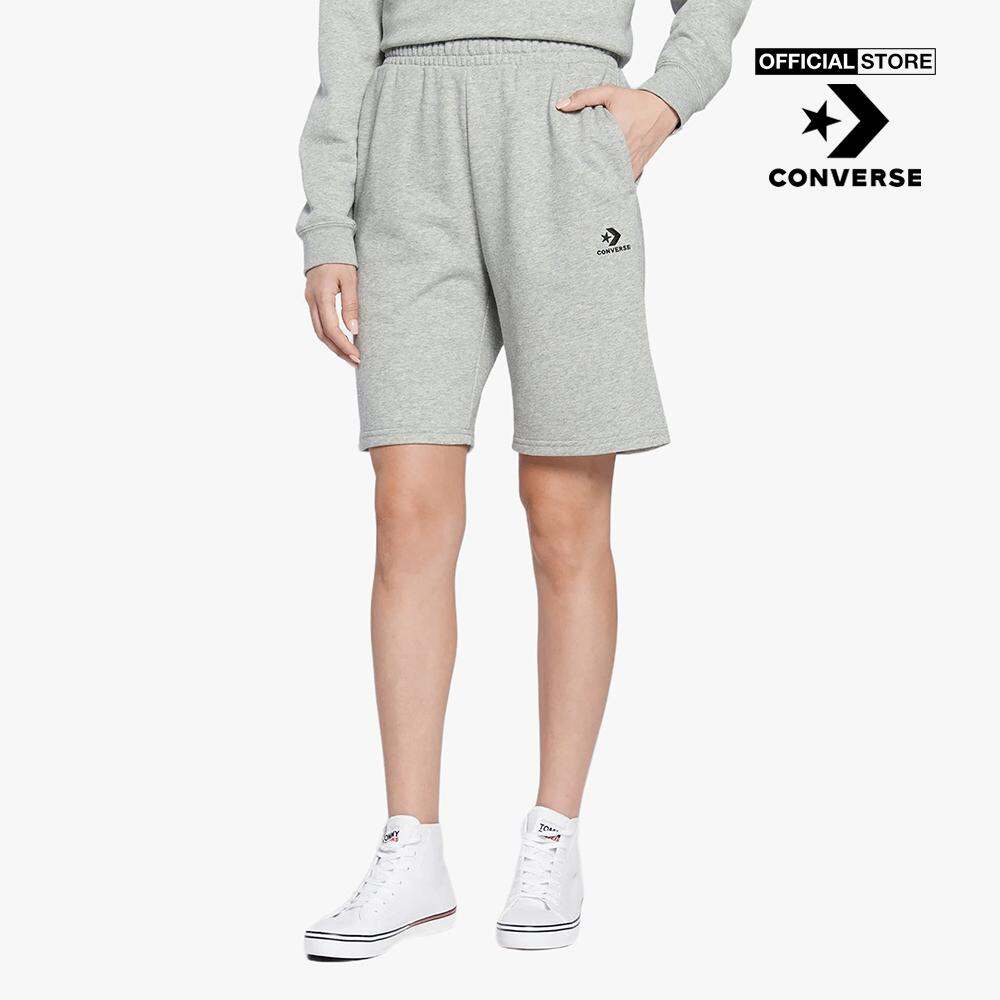 CONVERSE - Quần shorts nam ngang gối lưng thun Star Chevron 23875-A02-GRE0_GREY