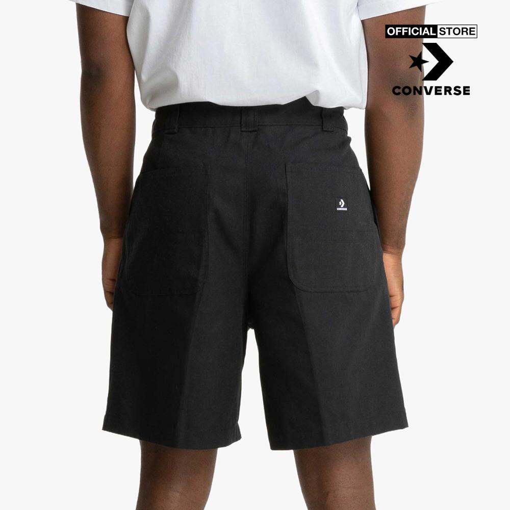 CONVERSE - Quần shorts nam ngang gối phom suông Commercial 23766-A01-0050_BLACK