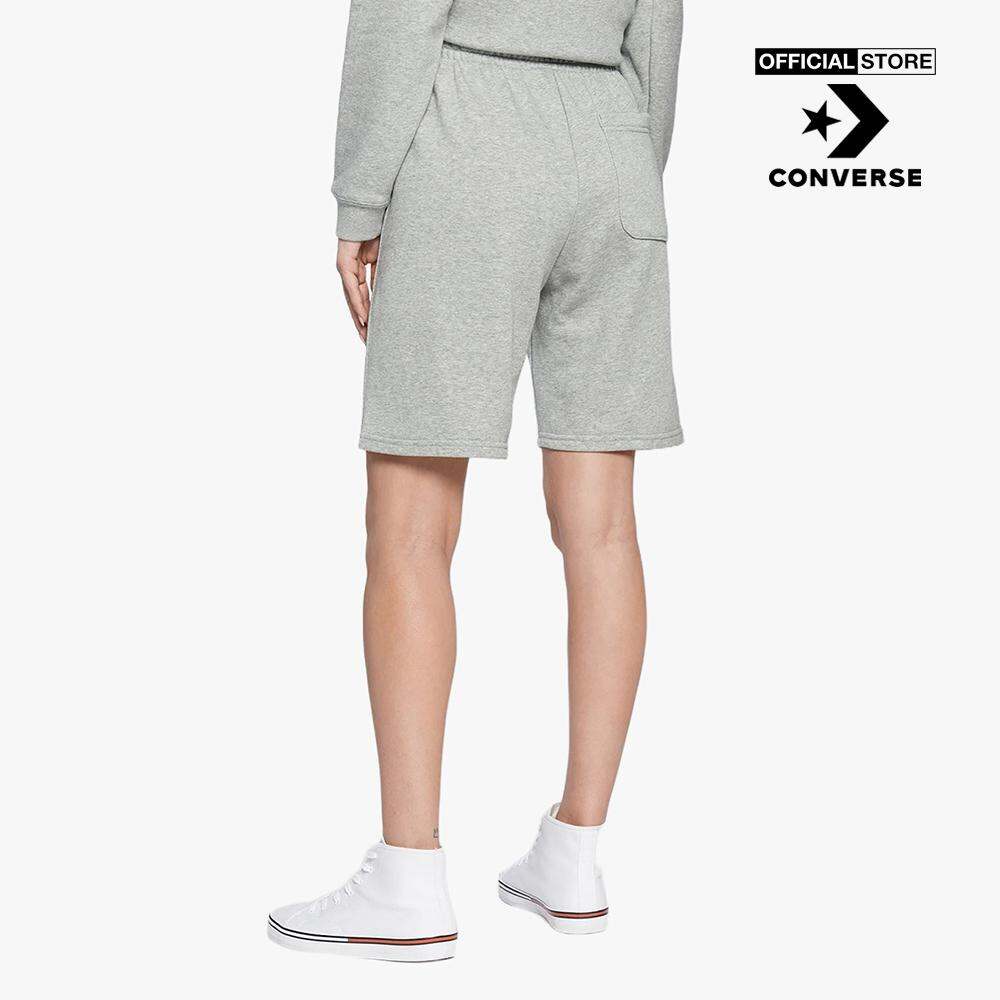 CONVERSE - Quần shorts nam ngang gối lưng thun Star Chevron 23875-A02-GRE0_GREY