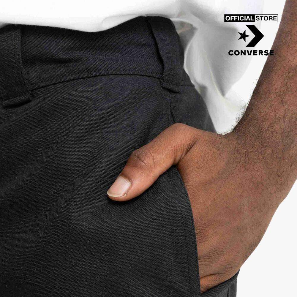 CONVERSE - Quần shorts nam ngang gối phom suông Commercial 23766-A01-0050_BLACK