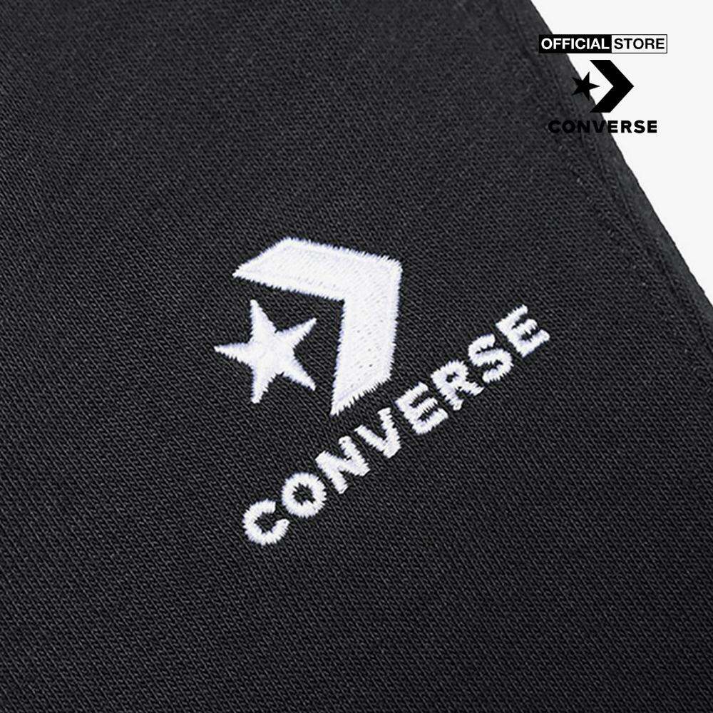 CONVERSE - Quần shorts nam ngang gối lưng thun Star Chevron 23875-A01-0050_BLACK