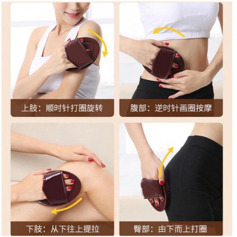 Bàn chà chải thông kinh lạc, Bàn Chải Massage BODY Thông Kinh Lạc và giảm béo