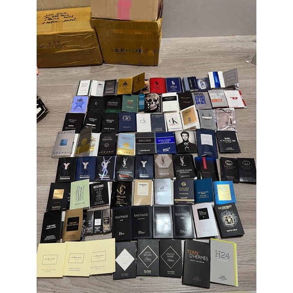 Vial nước hoa nam