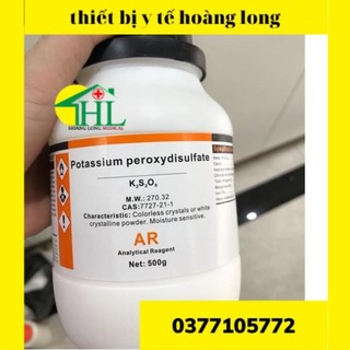 Hóa chất Potassium peroxydisulfate K2S2O8 Kali persulfat Xylong lọ 500g