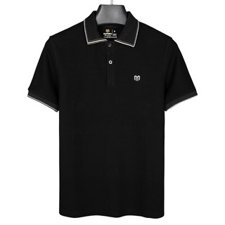 Áo Polo Mathew M-704 Nam MIXMEN Cổ Bẻ, Vải Cotton Cá Sấu Mắt Lục Giác, Kiểu Áo Trơn Logo Thêu Cao Cấp