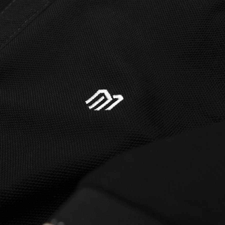 Áo Polo Mathew M-704 Nam MIXMEN Cổ Bẻ, Vải Cotton Cá Sấu Mắt Lục Giác, Kiểu Áo Trơn Logo Thêu Cao Cấp