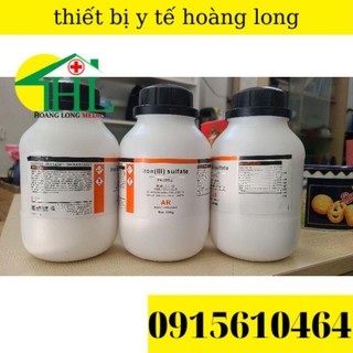 Hóa chất : iron iii sulfate fe23 t.quốc - sắt sunphat lọ 500g