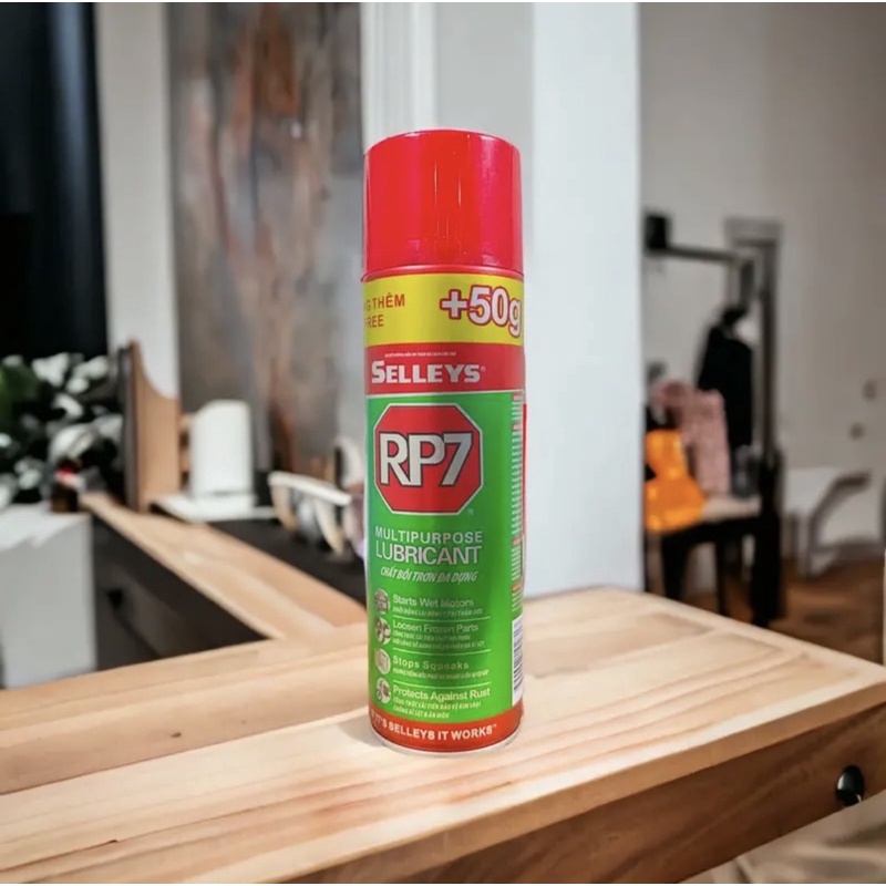 Chai xịt bôi trơn đa năng Rp7 loại tốt mùi thơm 350g 493ml