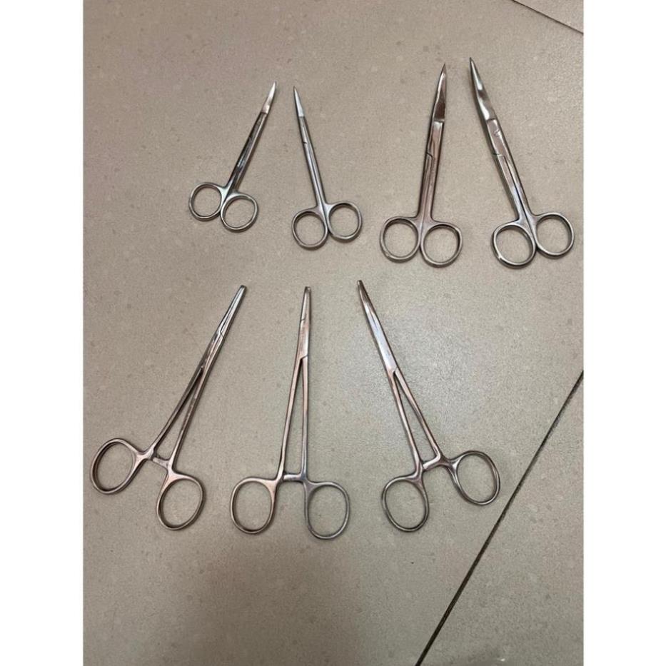 Dental kéo cắt chỉ,  thẳng cong nha khoa SG BT