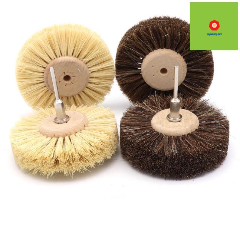 Bánh chổi cước chuyên dụng đánh bóng gỗ, đánh bóng đá thô, đá quý, tượng, đá cảnh