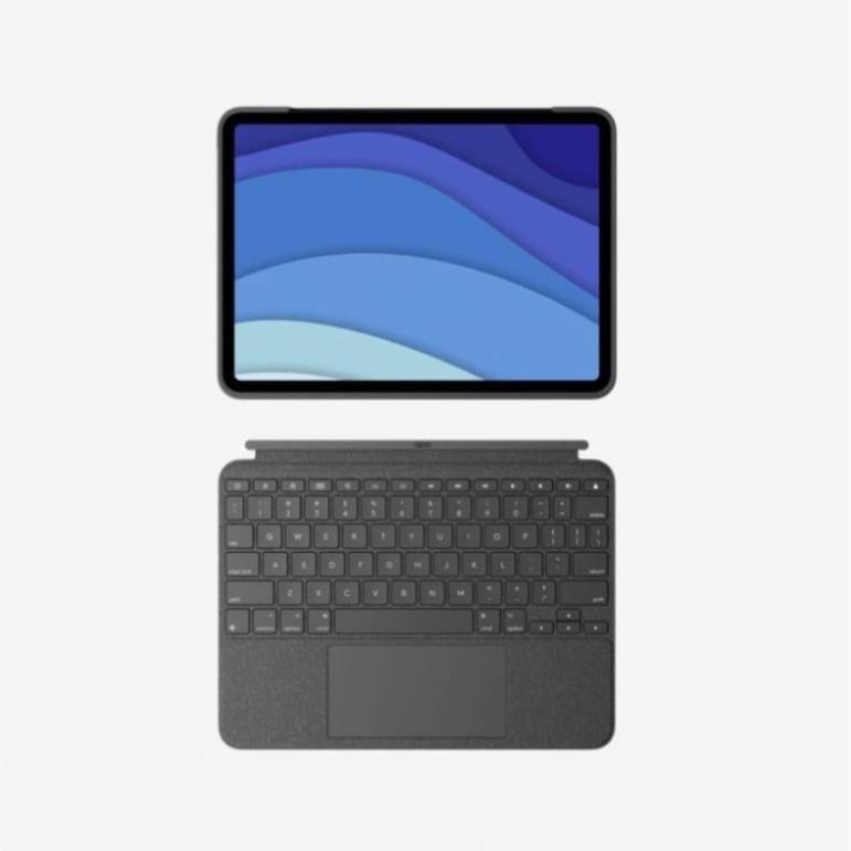 Bao da bàn phím Logitech Combo Touch for iPad 12,9 , 11inch , iPad Air  - Hàng Chính hãng