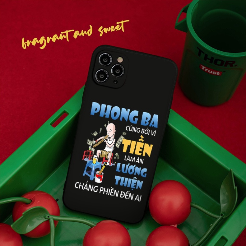 Ốp lưng iphone ốp chống bẩn "Phong ba cũng bởi vì t.iền" 6/6s/6plus/6splus/7/7plus/8/8plus/xs/11/12/13/14/pro/max/plus/p