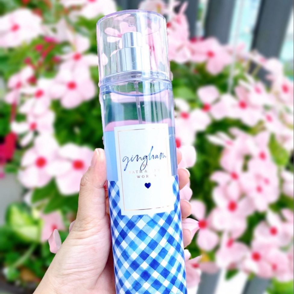 Body mist Gingham xịt thơm toàn thân - bodymist Hà Nội