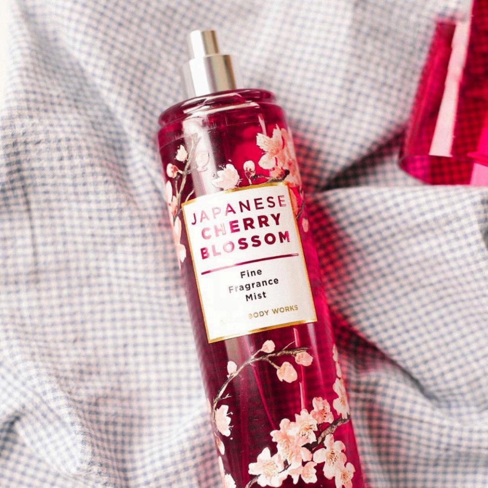 Body mist Japanese Cherry Blossom xịt thơm toàn thân - Bodymist Hà Nội