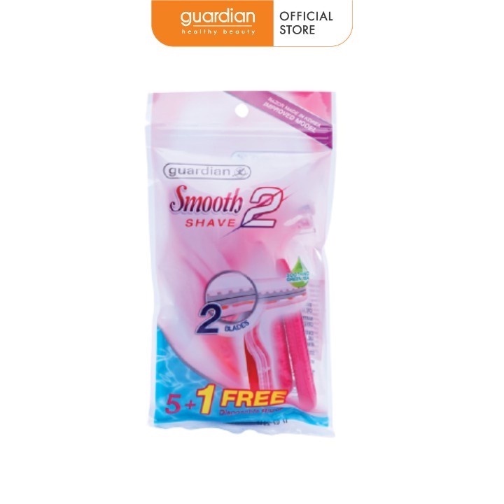 Dao cạo nữ Guardian 2 lưỡi – 5 + 1 cây