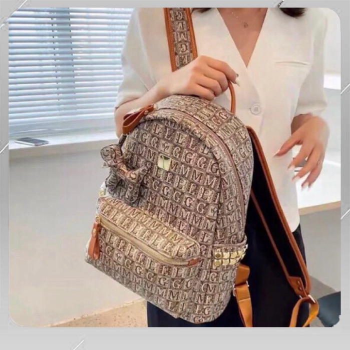 Balo Chữ Hottrend Nam Nữ Đi Học, Đi Chơi Size 40 Mẫu Mới Năm 2023 -ATIKA OFFICA